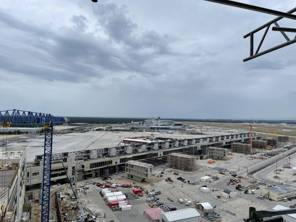 frankfurt flughafen terminal 3 eröffnung